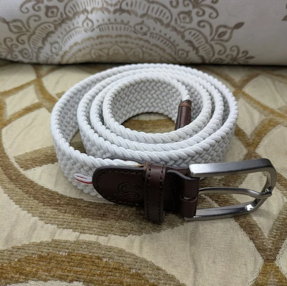 NEW LA BOUCLE women\'s mono belt in lisbon white Lisbon – La Boucle main image 2